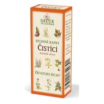Čistící kapky